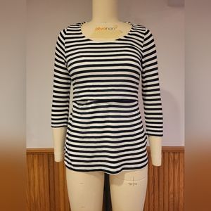 2 Seraphine Nursing Maternity 3/4 Sleeve Tees